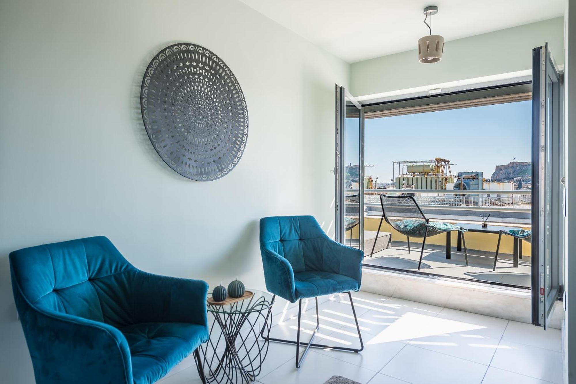Acropolis View Mini Sky Suite & Hot Tub เอเธนส์ ภายนอก รูปภาพ